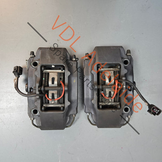 996352422 98635242302 98635242303 Porsche 911 Cayman Boxster Rear Brembo 4 piston Brake Caliper Pair Set 98635242302 996352422