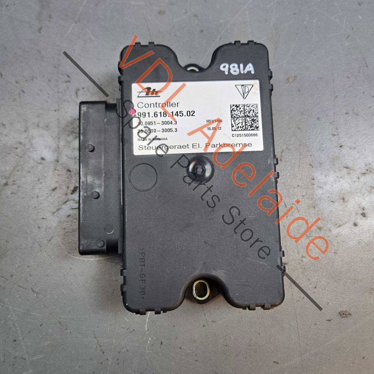 99161814502 99161814505  Porsche 911 Cayman Boxster Electronic Park Brake Control Module EPB 99161814502 99161814505