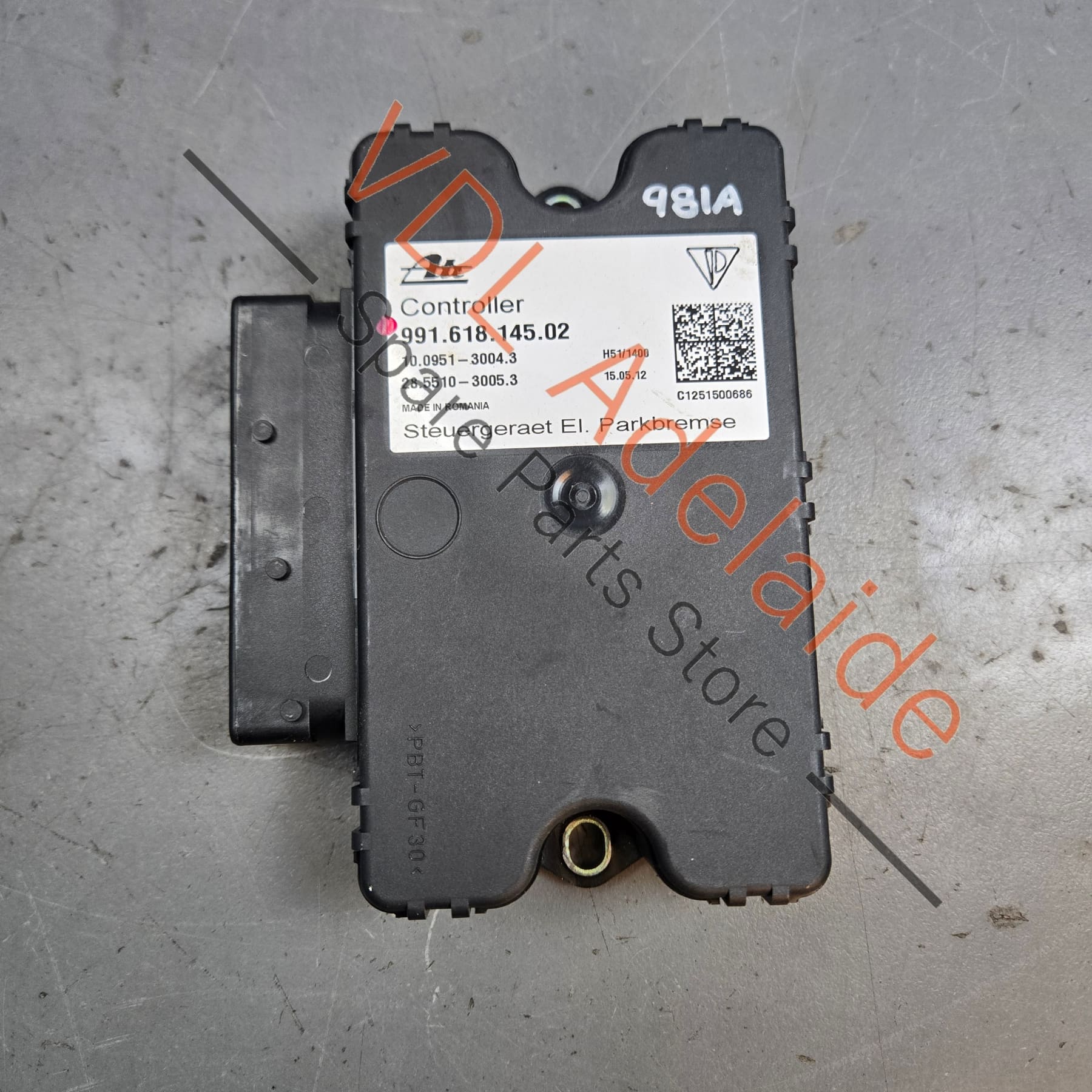 99161814502 99161814505  Porsche 911 Cayman Boxster Electronic Park Brake Control Module EPB 99161814502 99161814505