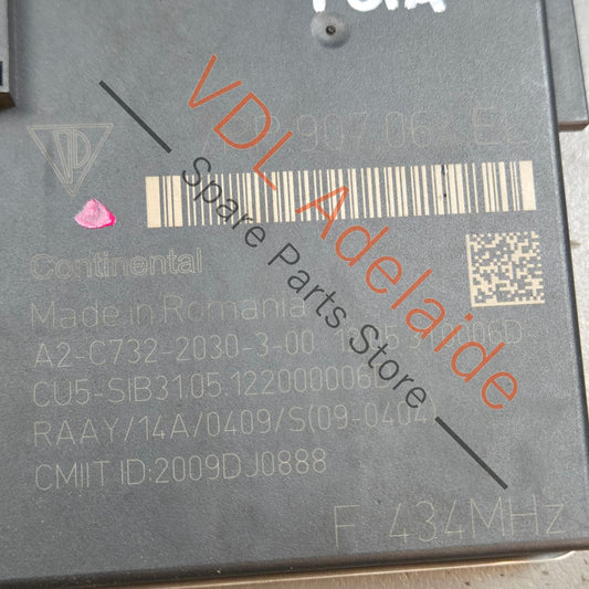 7PP907064EL 7PP907064EN 958907064K Porsche Cayman Boxster Front BCM Control Module 7PP907064