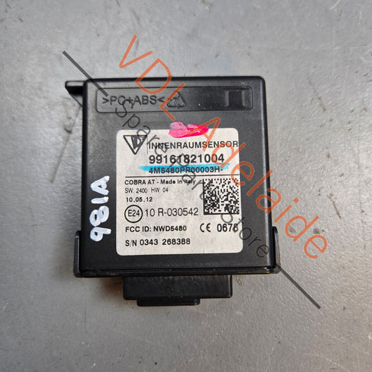 99161821004   Porsche Boxster Cayman 911 Interior Monitoring Sensor 99161821004