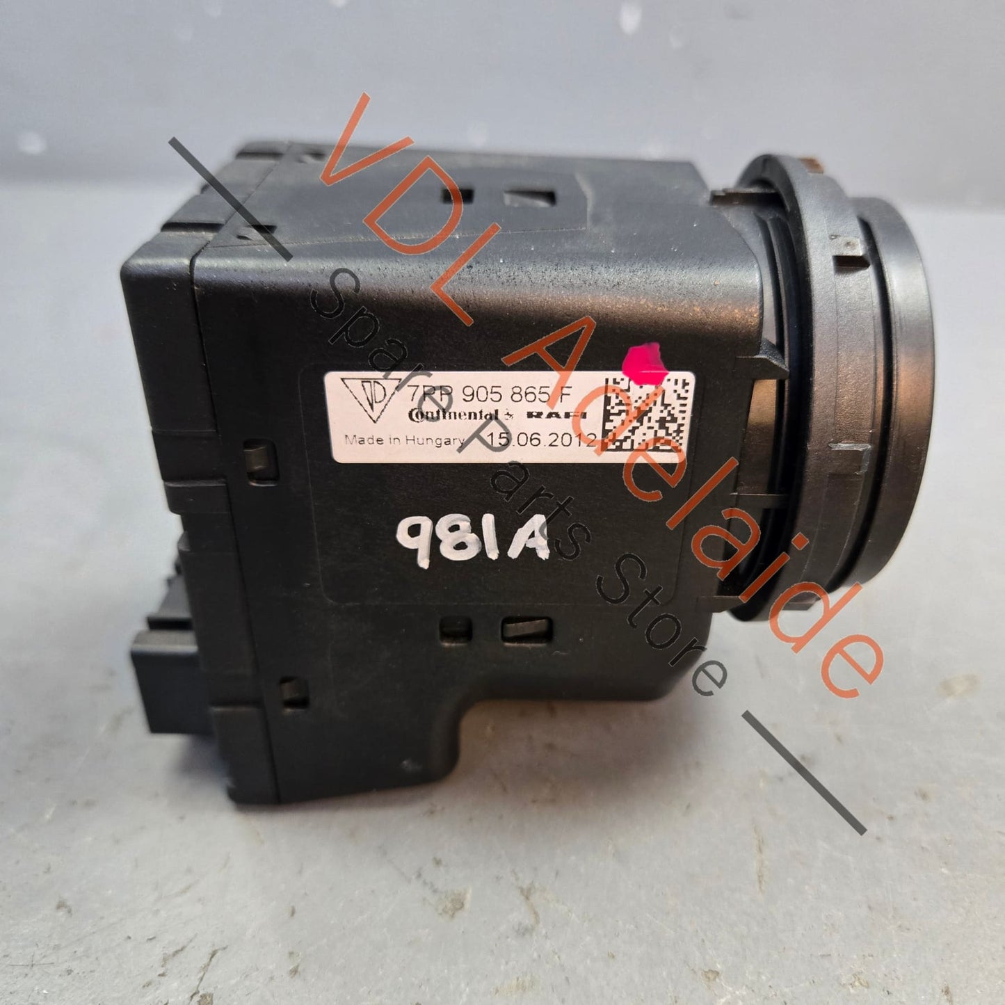 7PP905865F   Porsche Boxster Cayman 981 Ignition Key Lock Switch 7PP905865H 7PP905865F