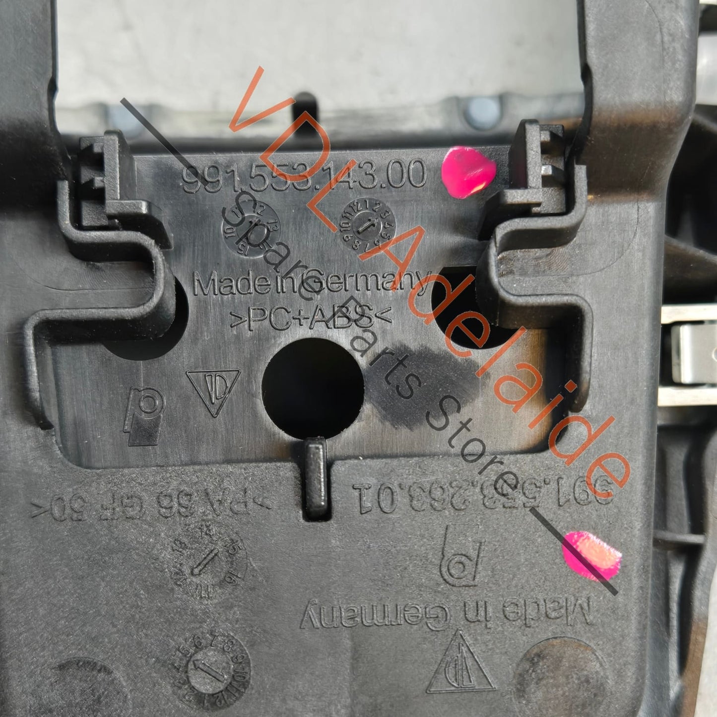 99155326301   Porsche Boxster Cayman Centre Console Carrier Trim Interior Frame Bracket 99155326301