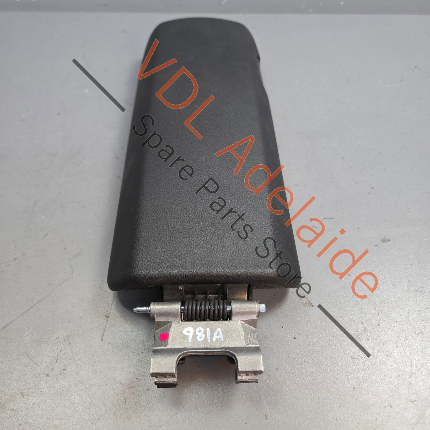 98155323102DK4   Porsche Boxster Cayman Centre Console Arm Rest Leather 98155323102 DK4