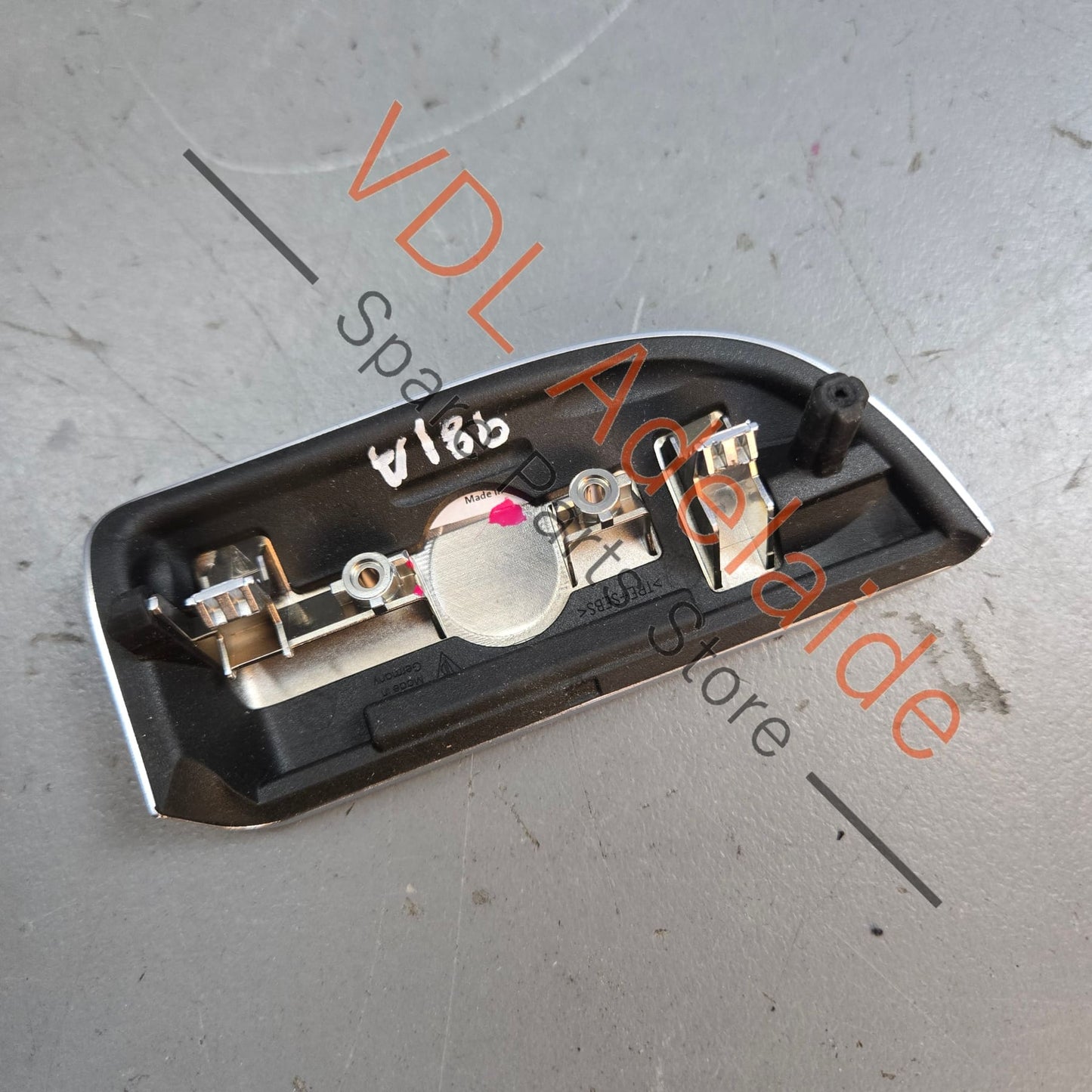 99155238402V08   Porsche Boxster Cayman 981 Trim for Dashboard Galvano Silver Chrome 99155238402 V08