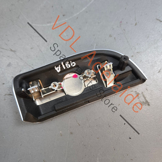 99155238402V08   Porsche Boxster Cayman 981 Trim for Dashboard Galvano Silver Chrome 99155238402 V08