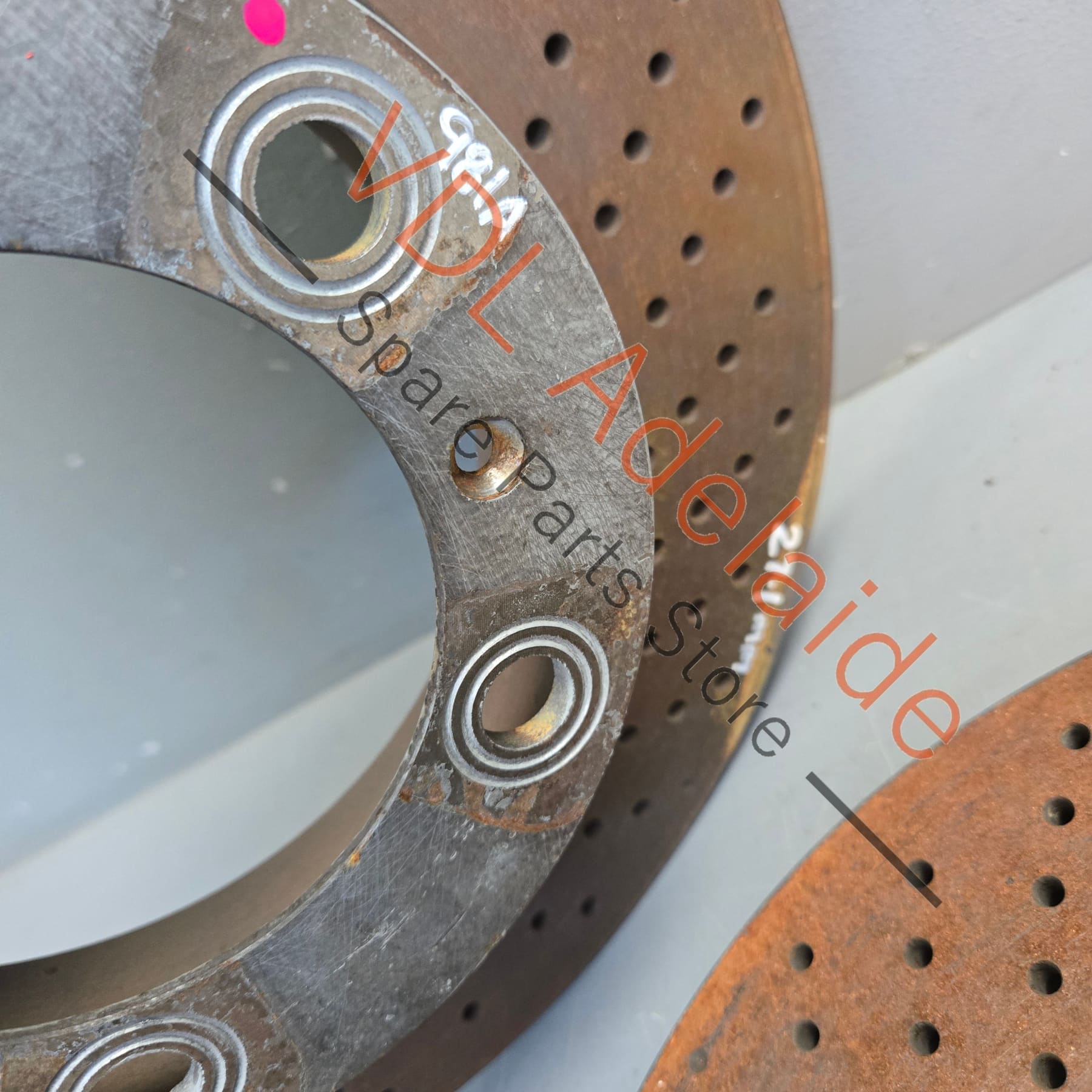 98135140101 98135140201  Porsche Boxster Cayman Front Brake Disc Rotor Pair 98135140101 315mm x 28mm Vented & Drilled