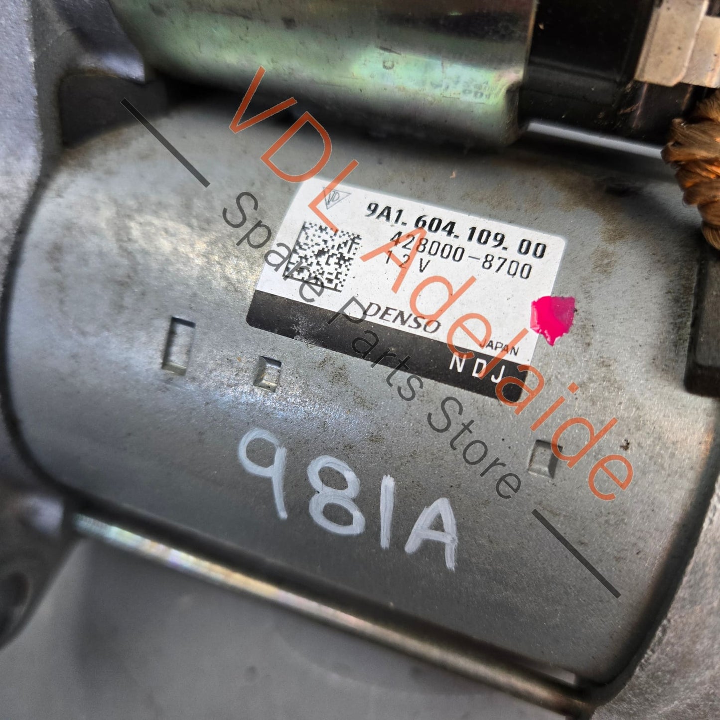 9A160410900   Porsche 981 Cayman Boxster Starter Motor 9A160410900