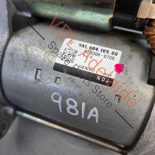 9A160410900   Porsche 981 Cayman Boxster Starter Motor 9A160410900
