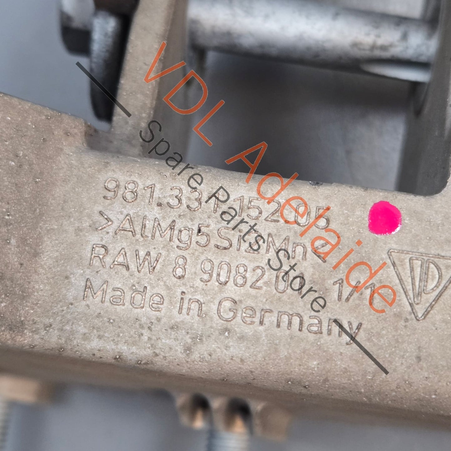 98133105205 98133105208  Porsche Boxster Cayman Rear Right Subframe Engine & Suspension Carrier Bracket 98133105208  98133105205