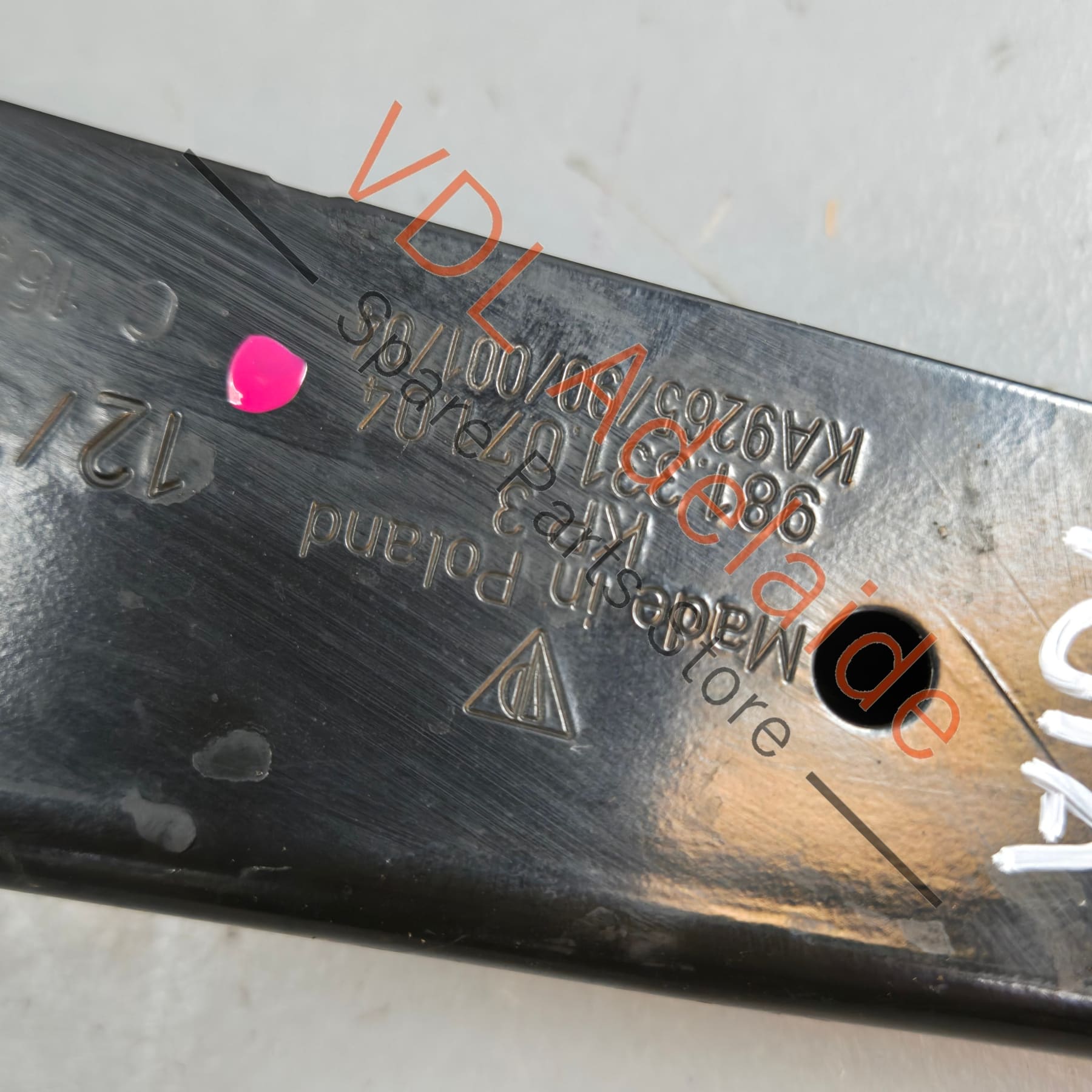 98133107104   Porsche Boxster Cayman Rear Engine Support Suspension Cross Member Crossmember 98133107110