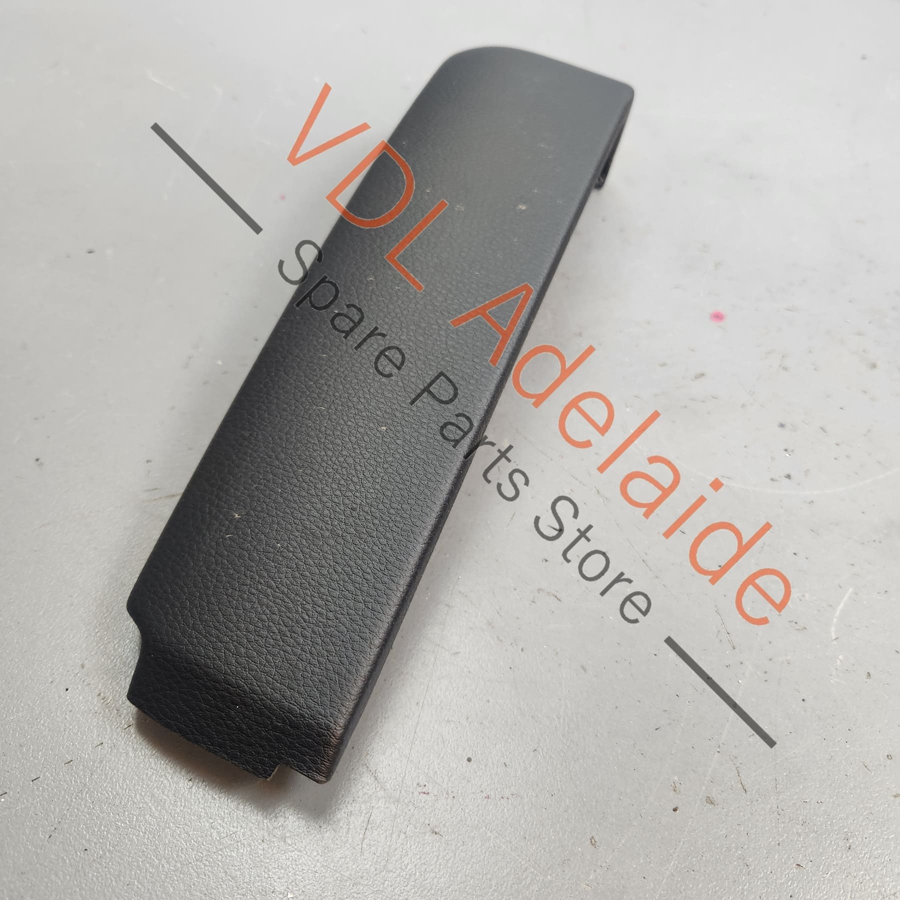 99155234303DK4    Porsche Boxster Glovebox Trim Panel Black Leather 99155234303 DK4