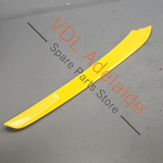 98150576400G2X 98150576400   Porsche Boxster Cayman 981 Front Right Bumper Upper Spoiler Grille Fin 98150576400 G2X