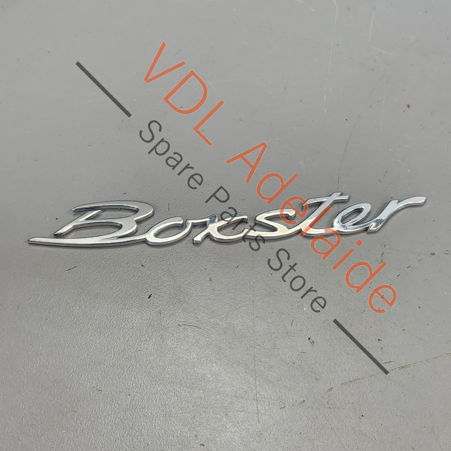 98155923701    Porsche Boxster 981 Rear Badge Emblem Inscription 98155923701