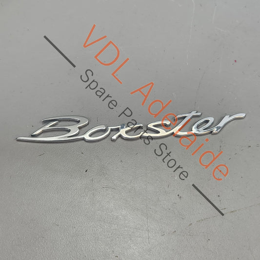 98155923701    Porsche Boxster 981 Rear Badge Emblem Inscription 98155923701