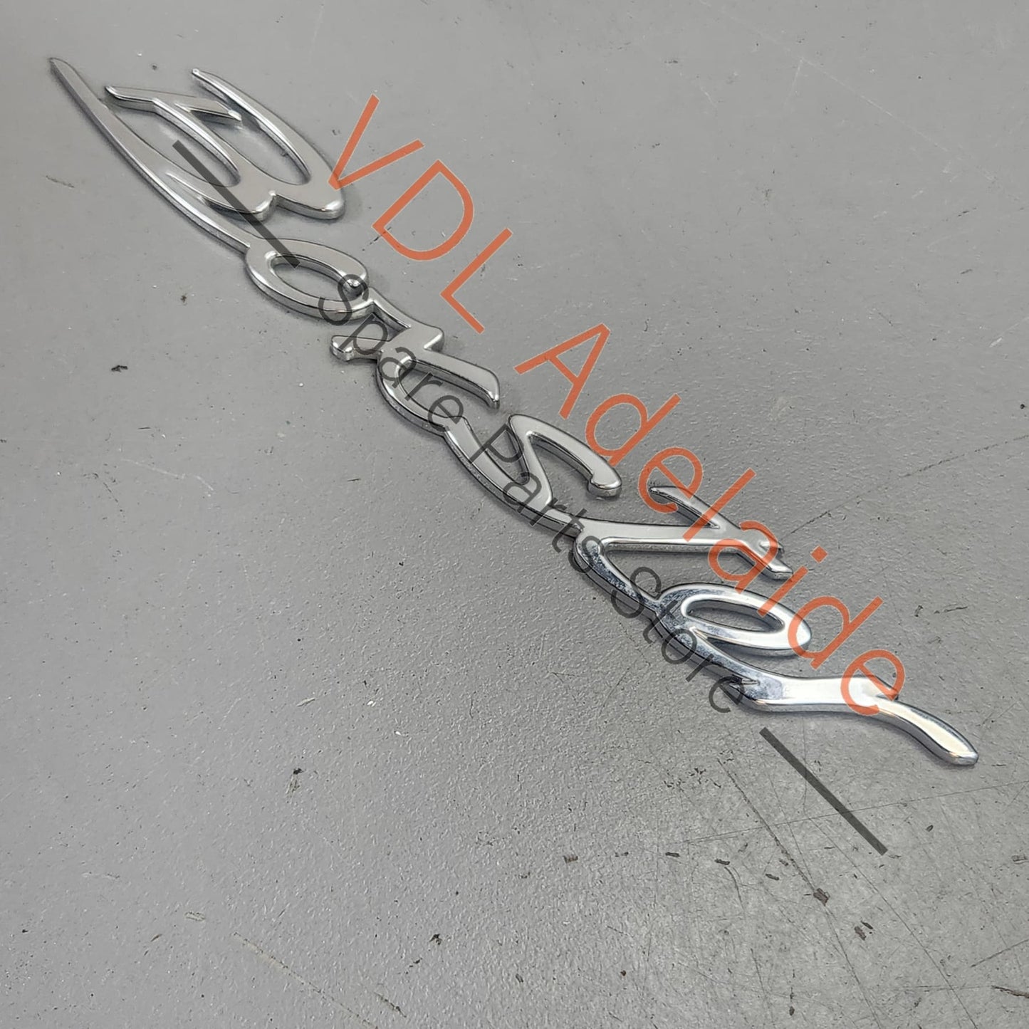 98155923701    Porsche Boxster 981 Rear Badge Emblem Inscription 98155923701