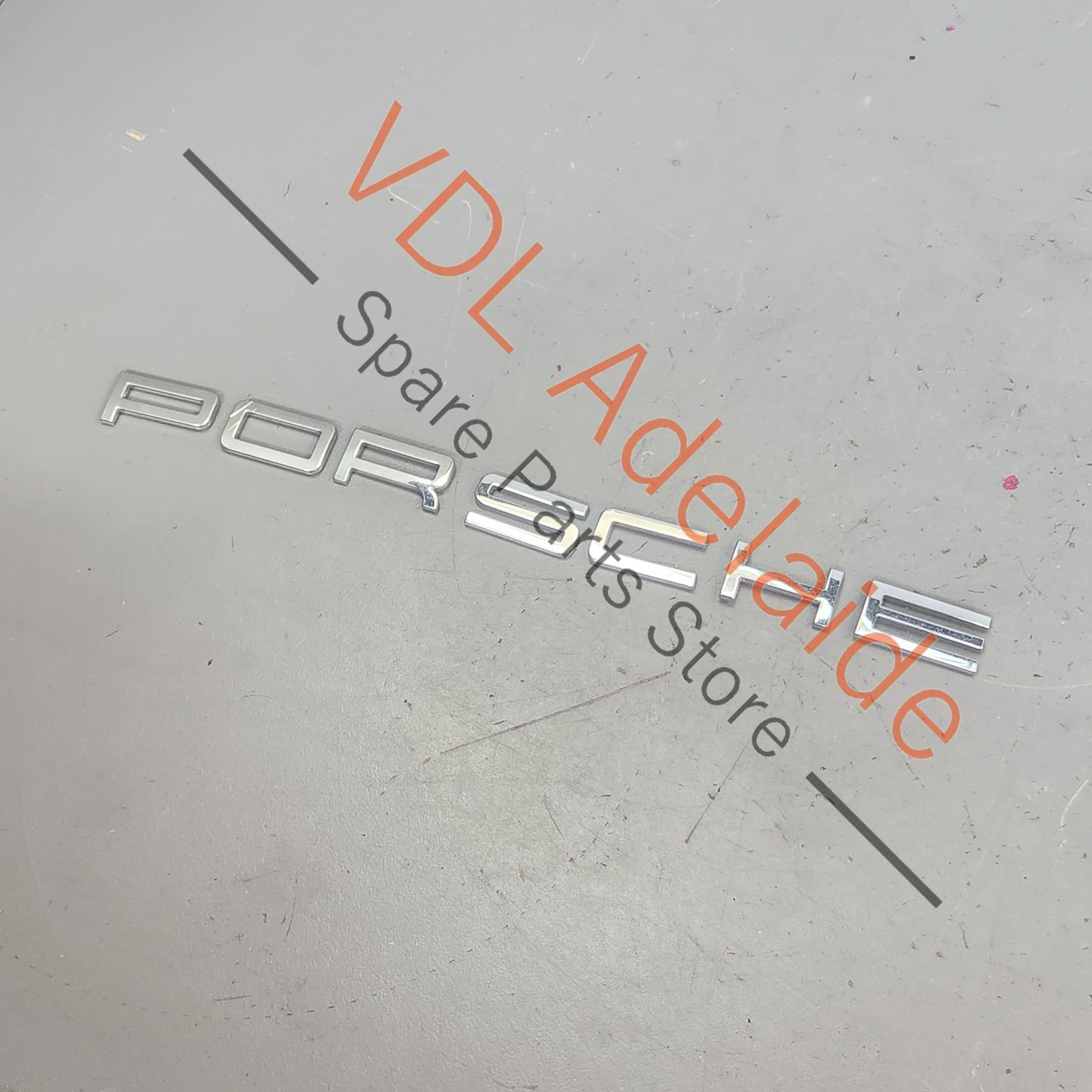 98155923300    Porsche Cayman Boxster 981 Rear Badge Emblem Inscription 98155923300