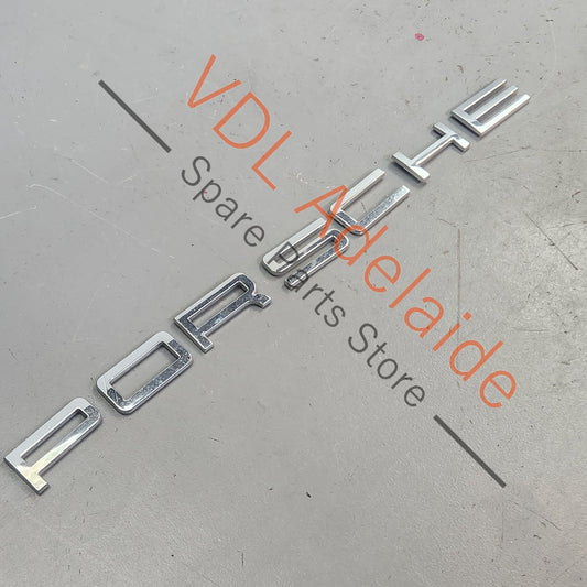 98155923300    Porsche Cayman Boxster 981 Rear Badge Emblem Inscription 98155923300