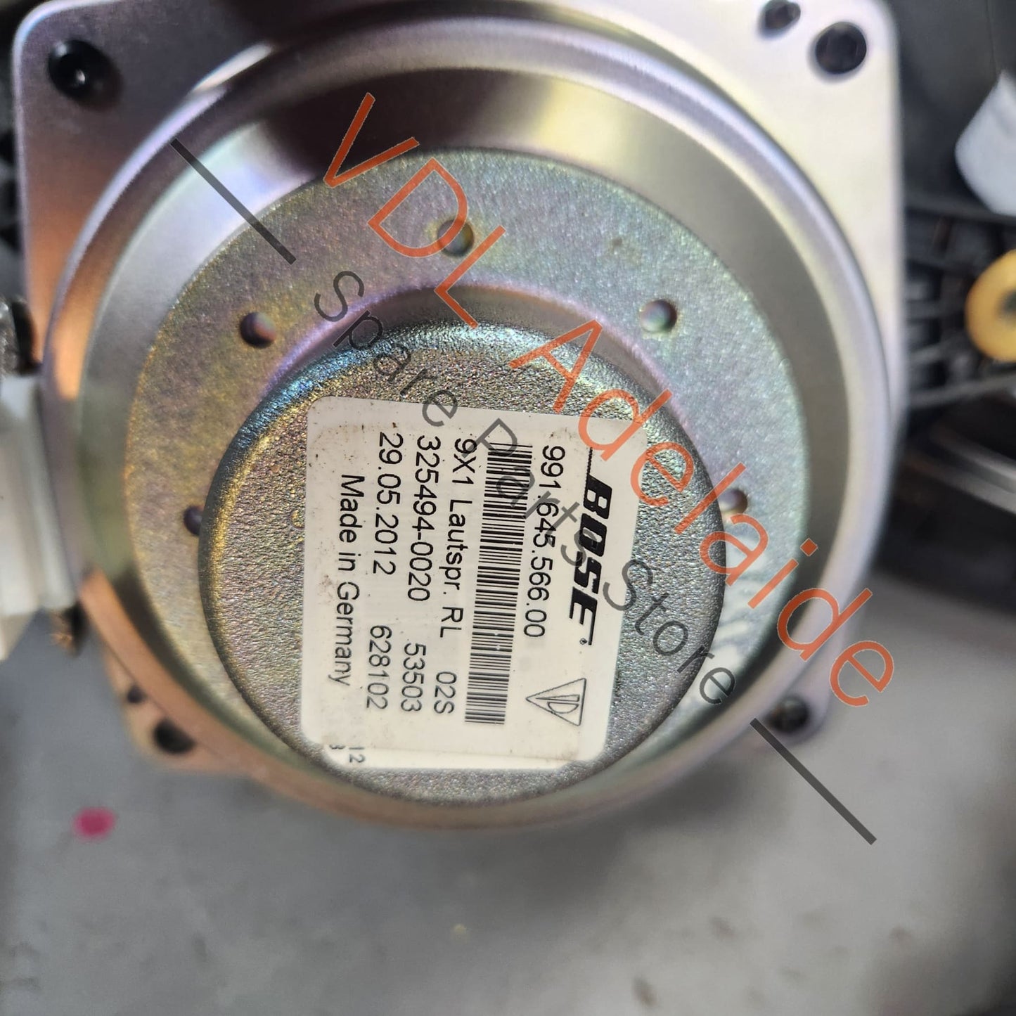 99164556600 7PP035454E 7PP035415F  Porsche Cayman Boxster 911 10 Speaker Loudspeaker Audio Set with Subwoofer