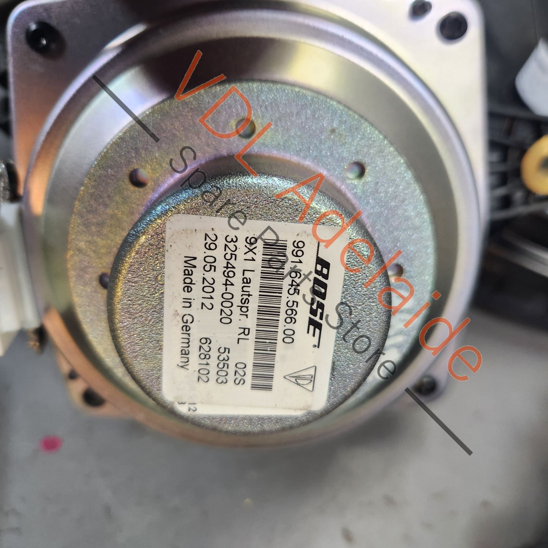 99164556600 7PP035454E 7PP035415F  Porsche Cayman Boxster 911 10 Speaker Loudspeaker Audio Set with Subwoofer