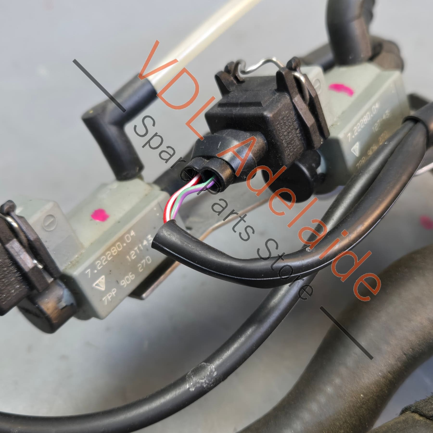 9G230707601 9P1317233   Porsche Boxster Cayman PDK Gearbox Coolant & Vacuum Hose Assembly 9G230707601 9P1317233