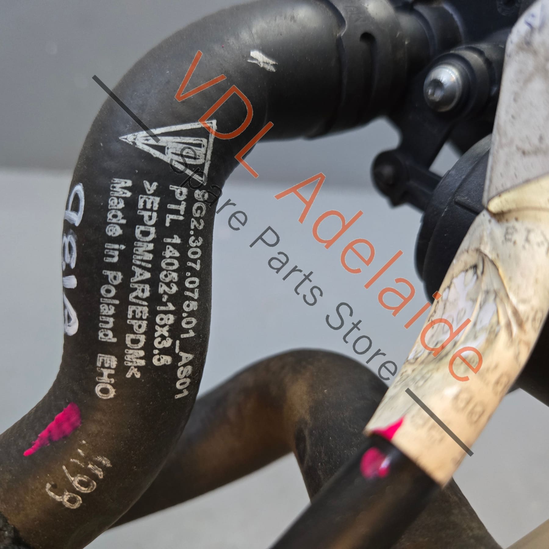 9G230707601 9P1317233   Porsche Boxster Cayman PDK Gearbox Coolant & Vacuum Hose Assembly 9G230707601 9P1317233