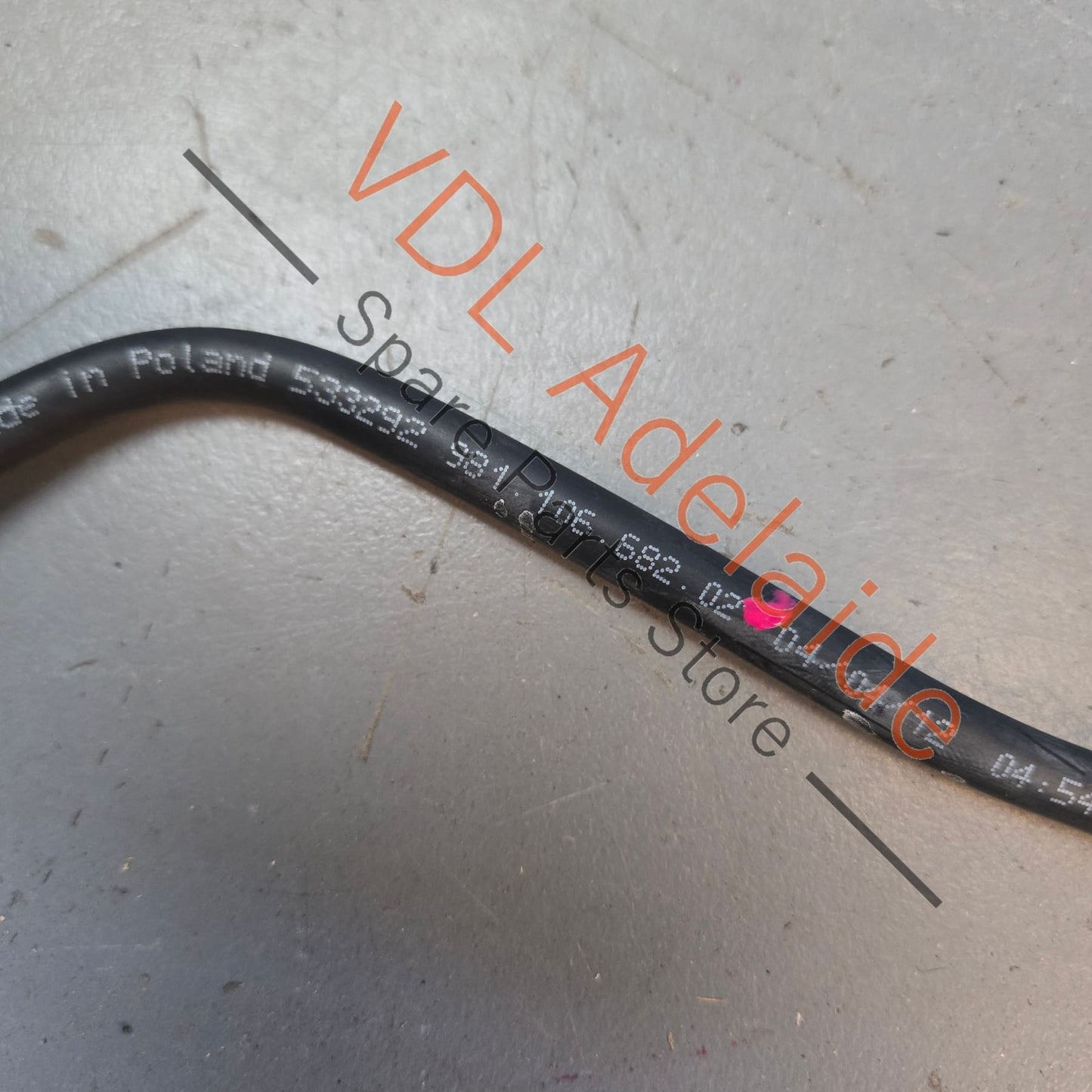 98110668202    Porsche Cayman Boxster Coolant Bleeder Vent Hose 98110668202