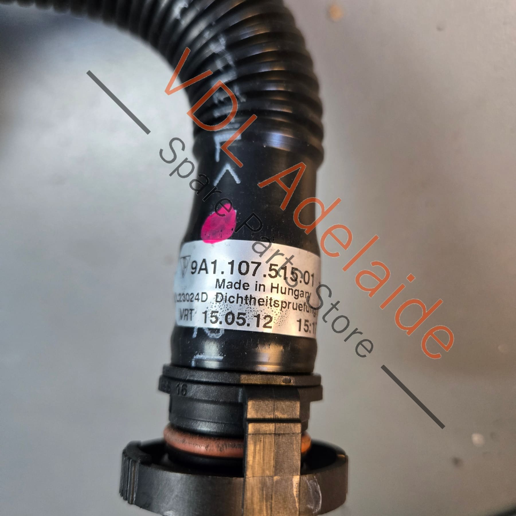 9A110751501    Porsche Boxster Cayman Crankcase Breather Hose Pipe 9A110751501