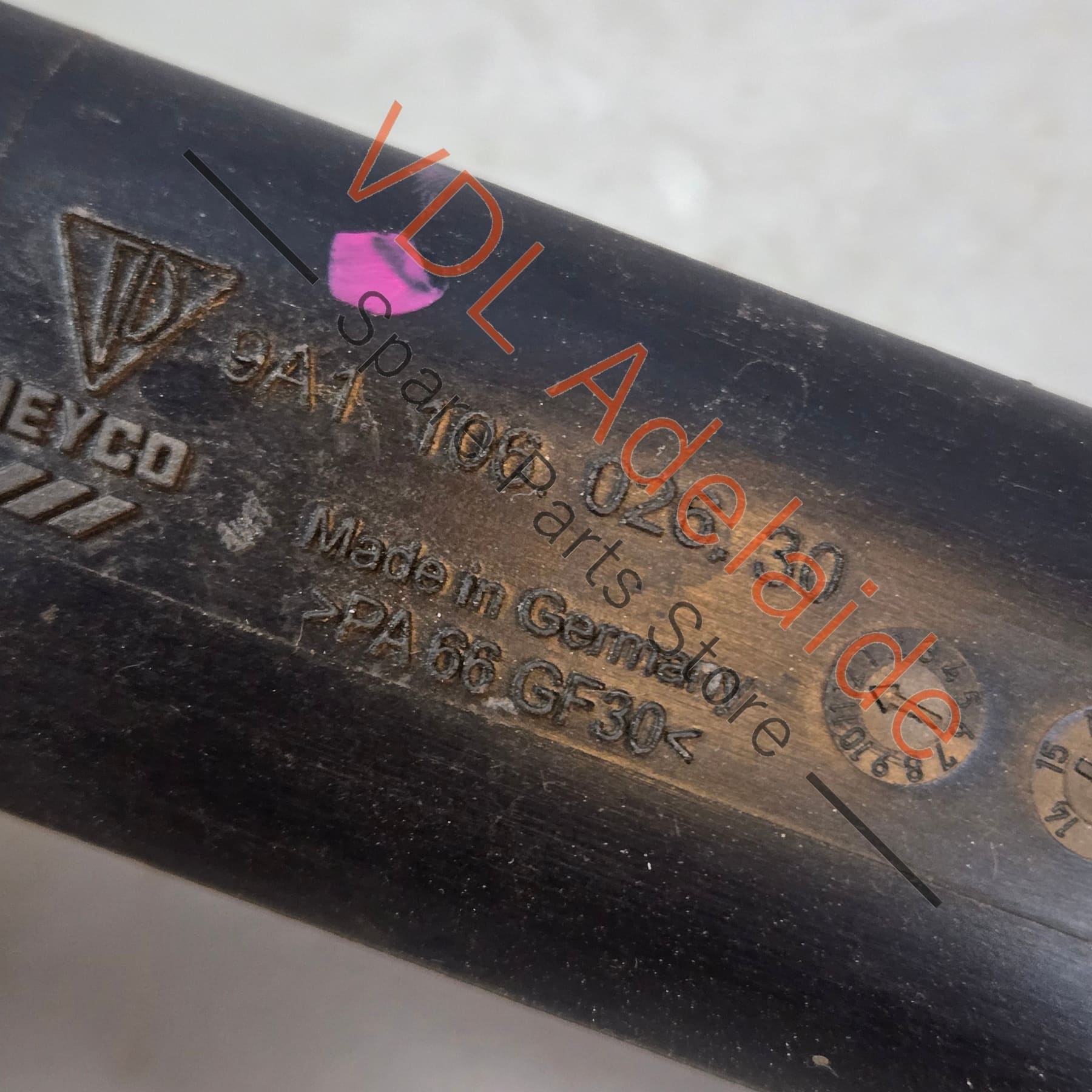 9A110602630 9A110602631   Porsche Cayman Boxster Coolant Water Tube Pipe 9A110602631