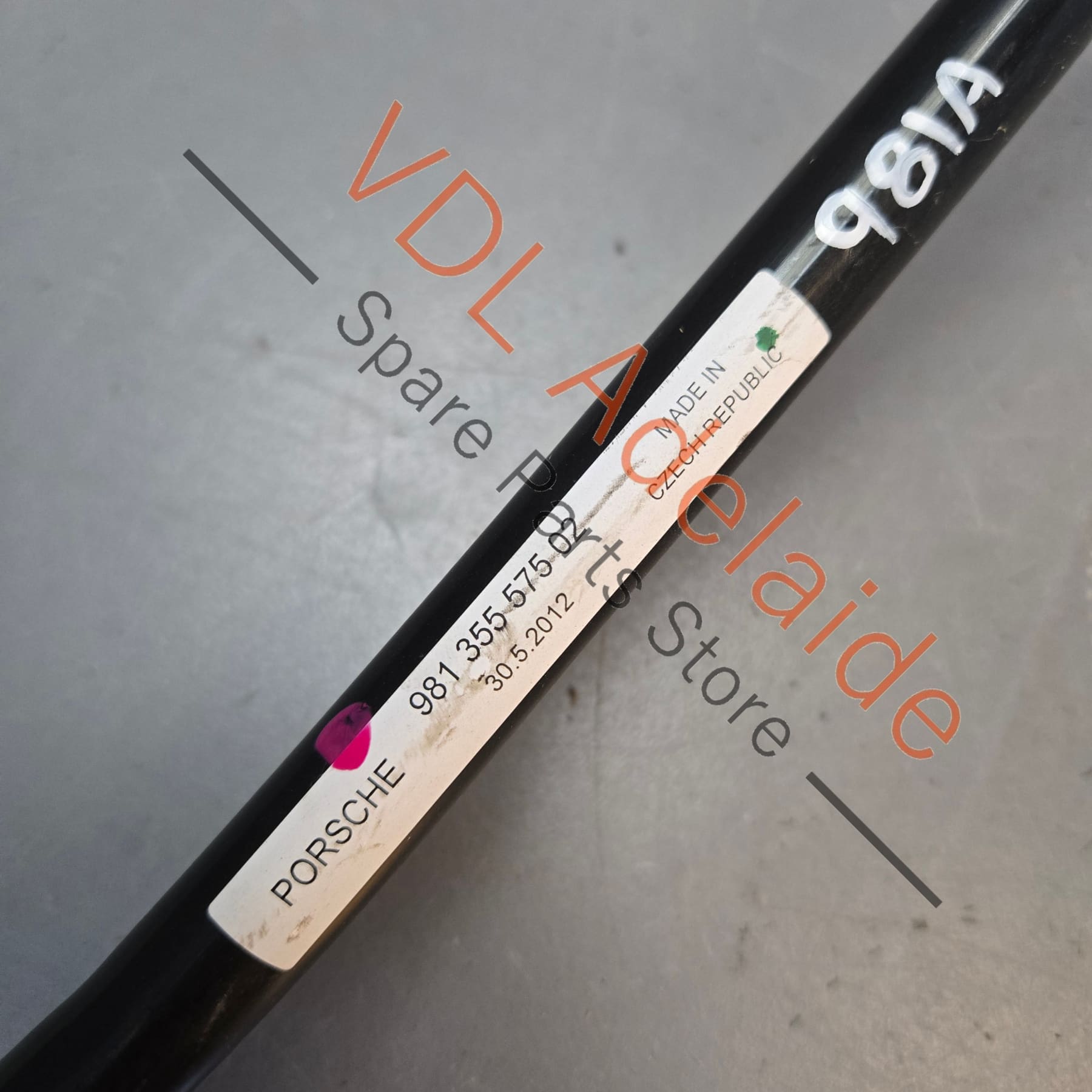 98135557502    Porsche Cayman Boxster Brake Vacuum Hose Pipe 98135557502