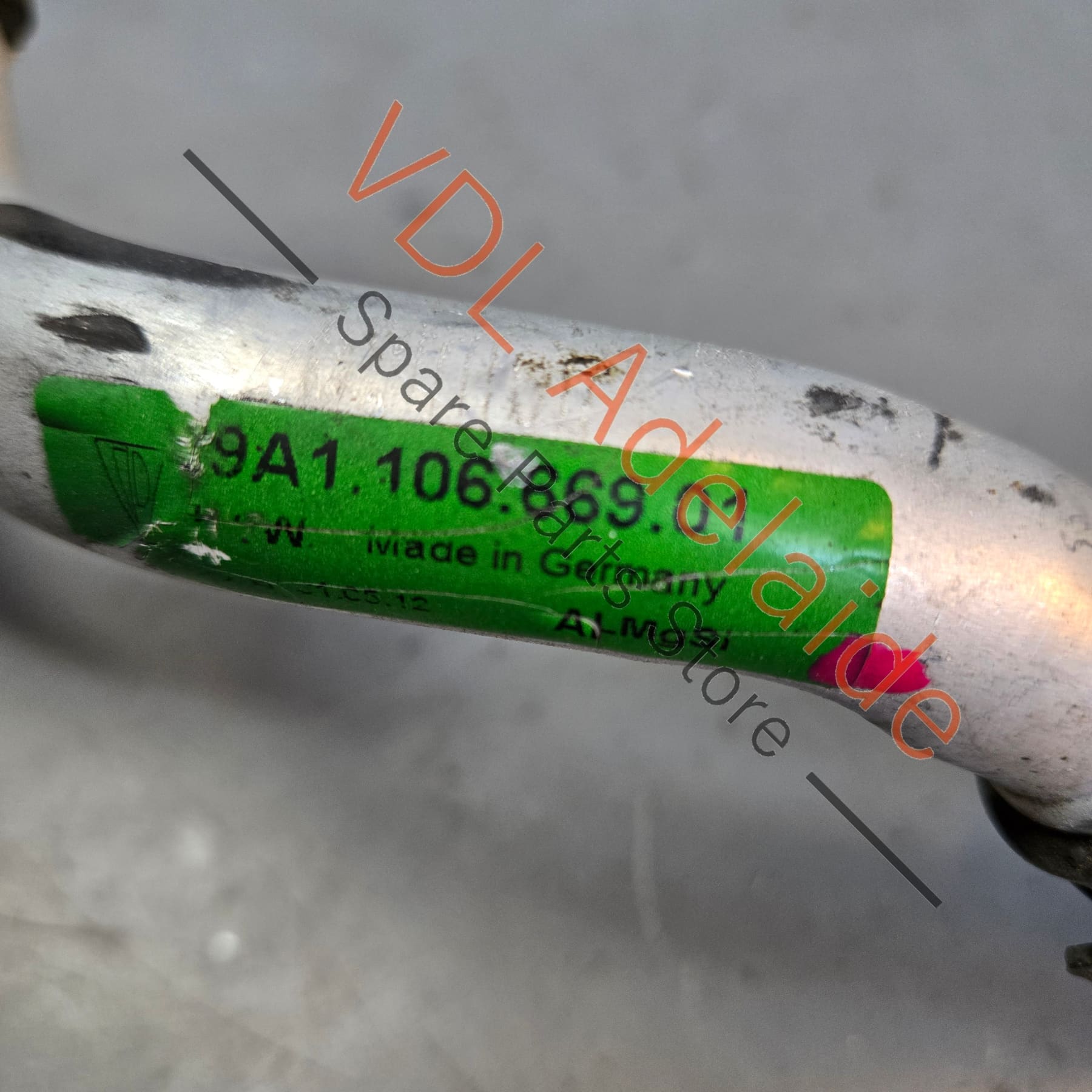 9A110666901    Porsche Boxster Cayman Heat Exchanger Pipe Hose 9A110666901 9A110666902