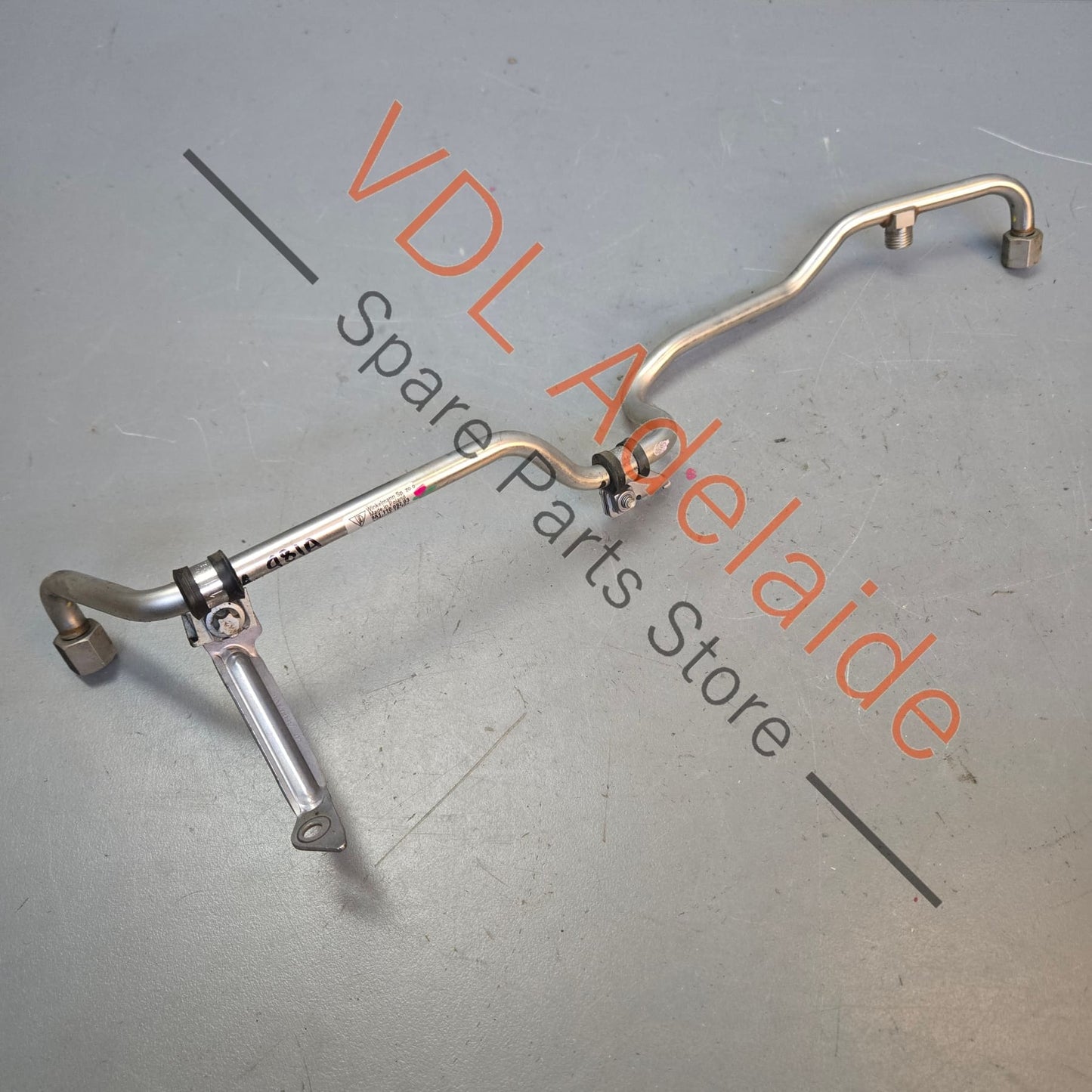 9A111009203 Porsche Boxster Cayman High Pressure Steel Fuel Pipe Hose 9A111009203