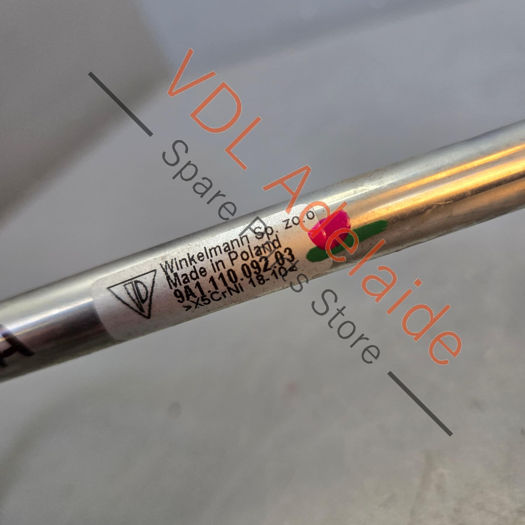 9A111009203    Porsche Boxster Cayman High Pressure Steel Fuel Pipe Hose 9A111009203