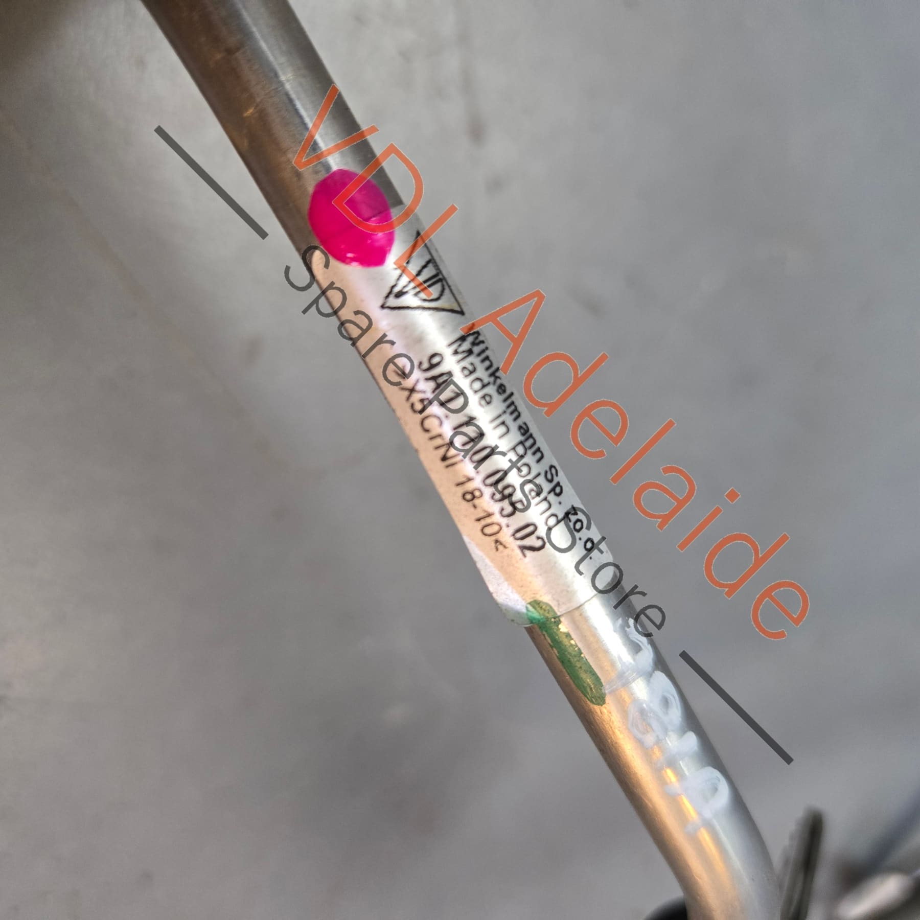 9A111009502    Porsche Boxster Cayman High Pressure Steel Fuel Pipe Hose 9A111009502