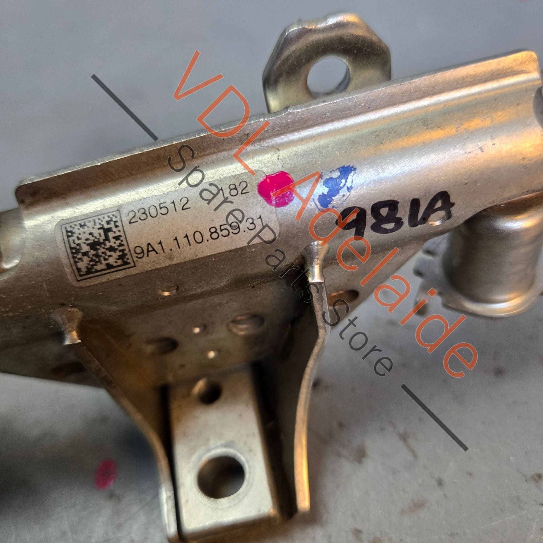 9A111085931    Porsche Boxster A122 Fuel Pressure Sensor & Pipe 9A111085931 Cyls 1-3