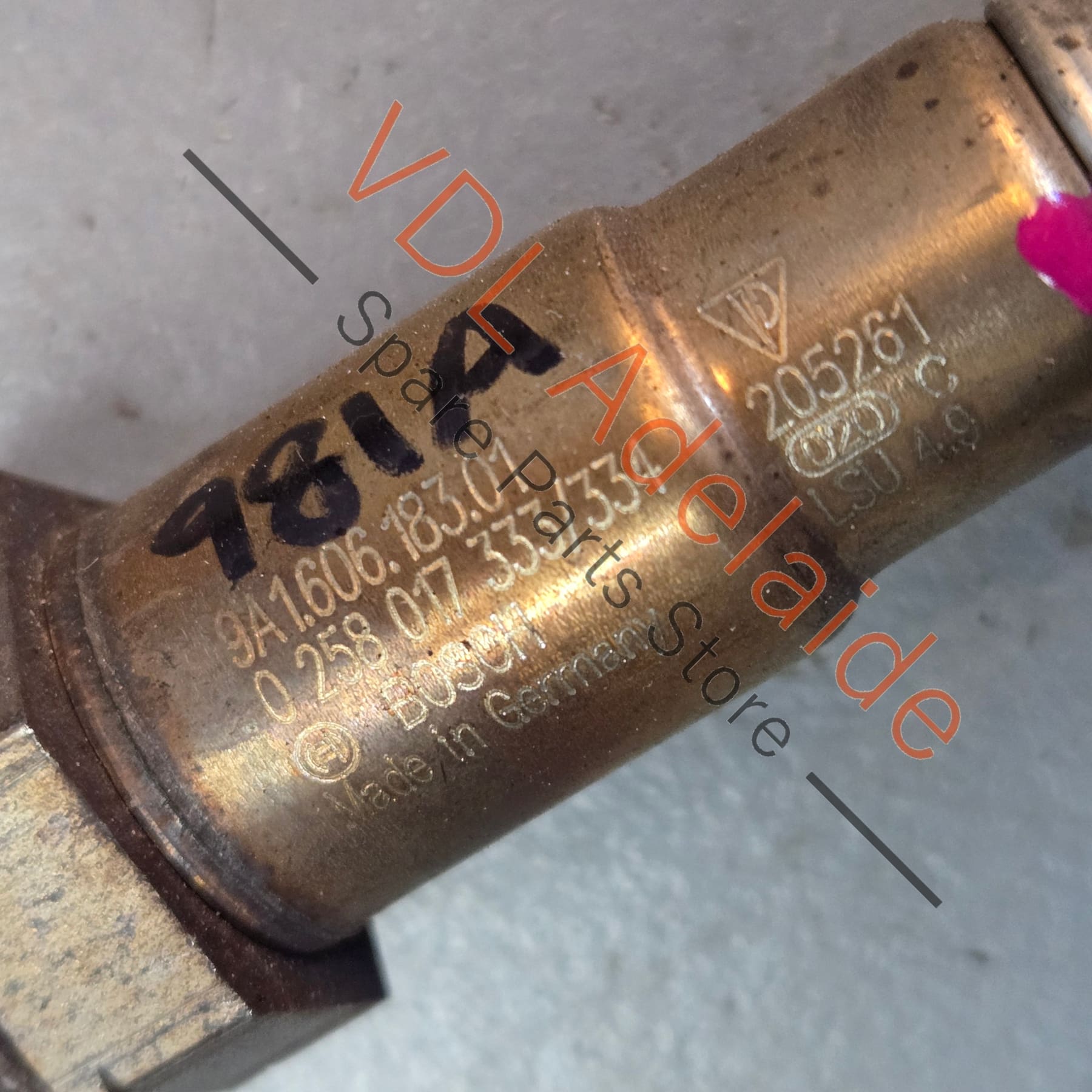 9A160618301 9A160618303   Porsche Cayman Boxster 911 Exhaust Lambda Probe Oxygen Sensor 9A160618301 Upstream