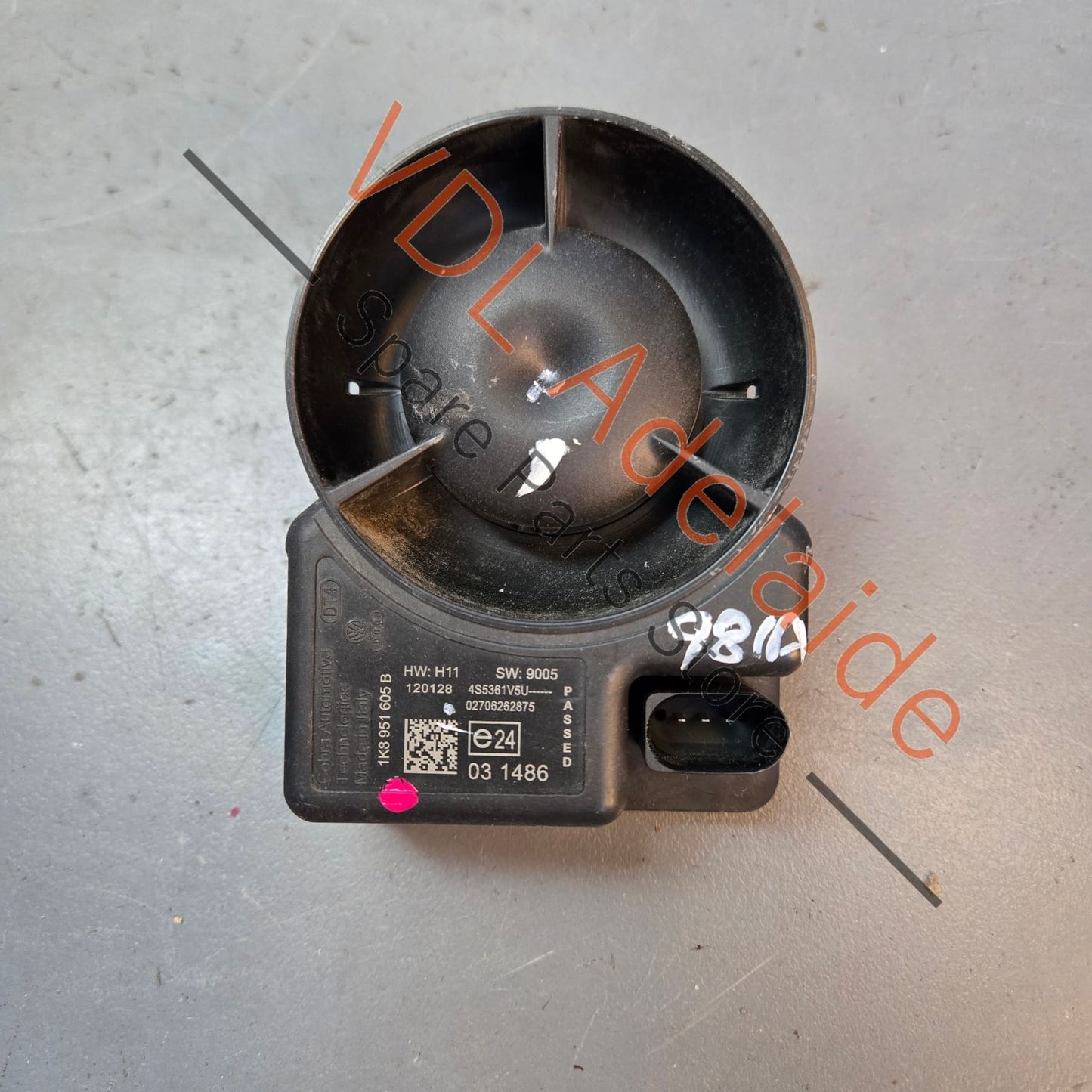 1K8951605B PAB951605 Porsche Anti Theft Siren & Tilt Sensor PAB951605 1K8951605B