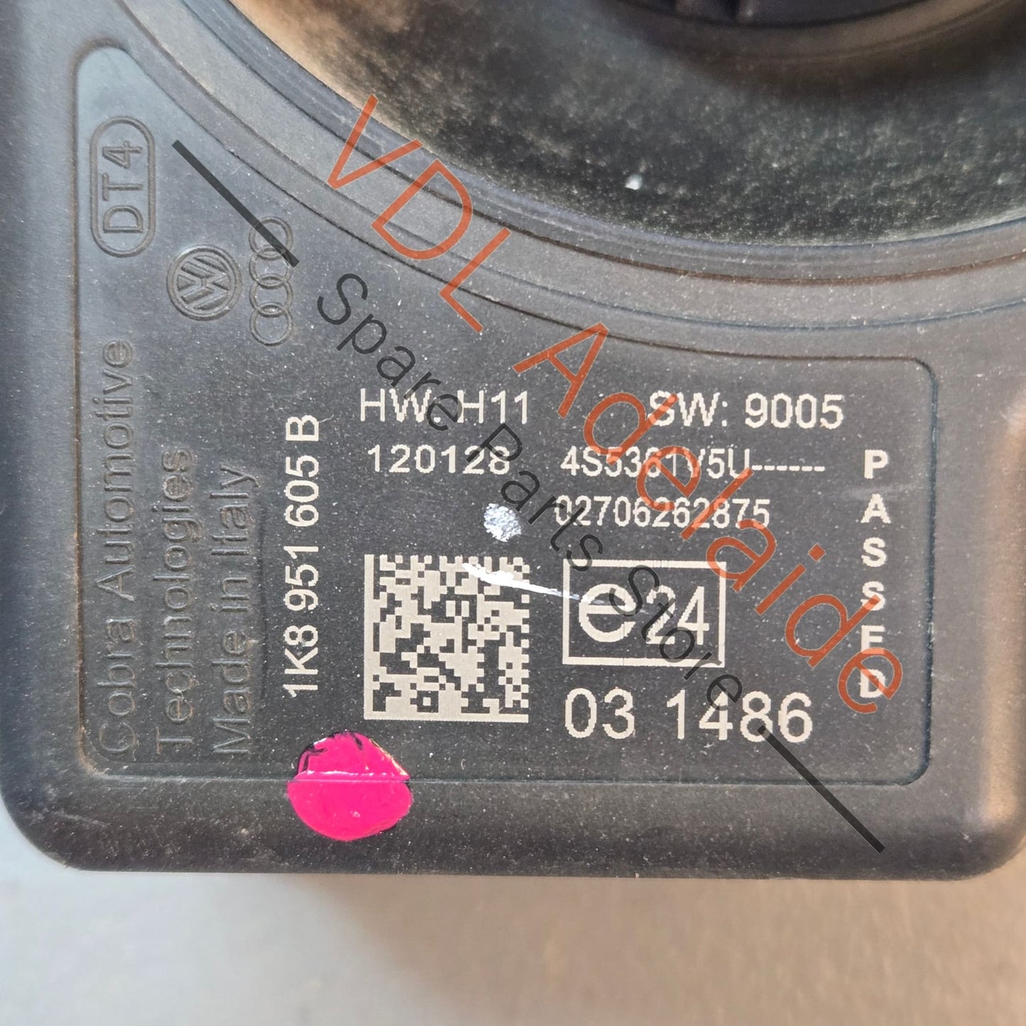 1K8951605B PAB951605 Porsche Anti Theft Siren & Tilt Sensor PAB951605 1K8951605B