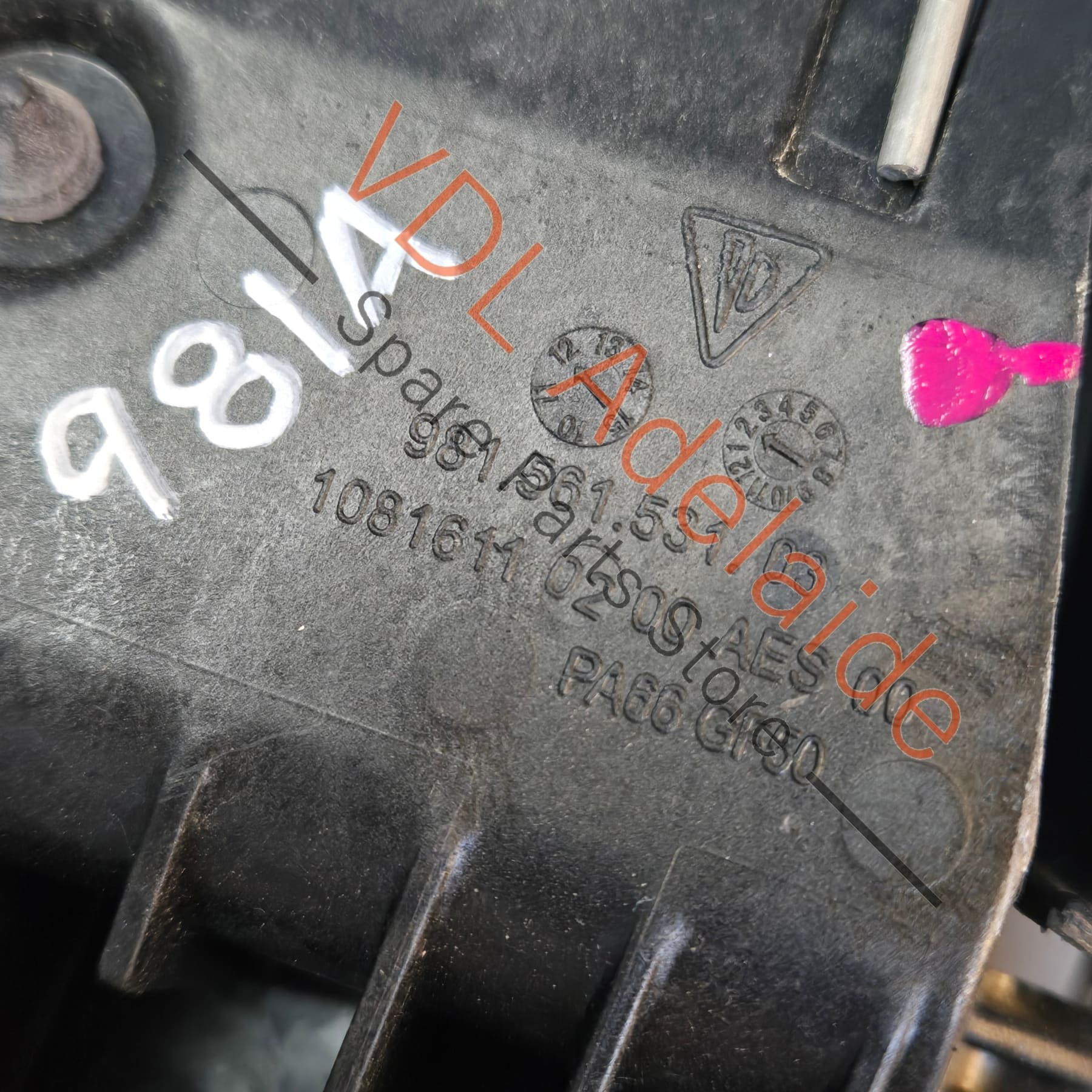 98156117506    Porsche Boxster 981 Convertible Roof Cover Flap LHS 98156117506 1E0