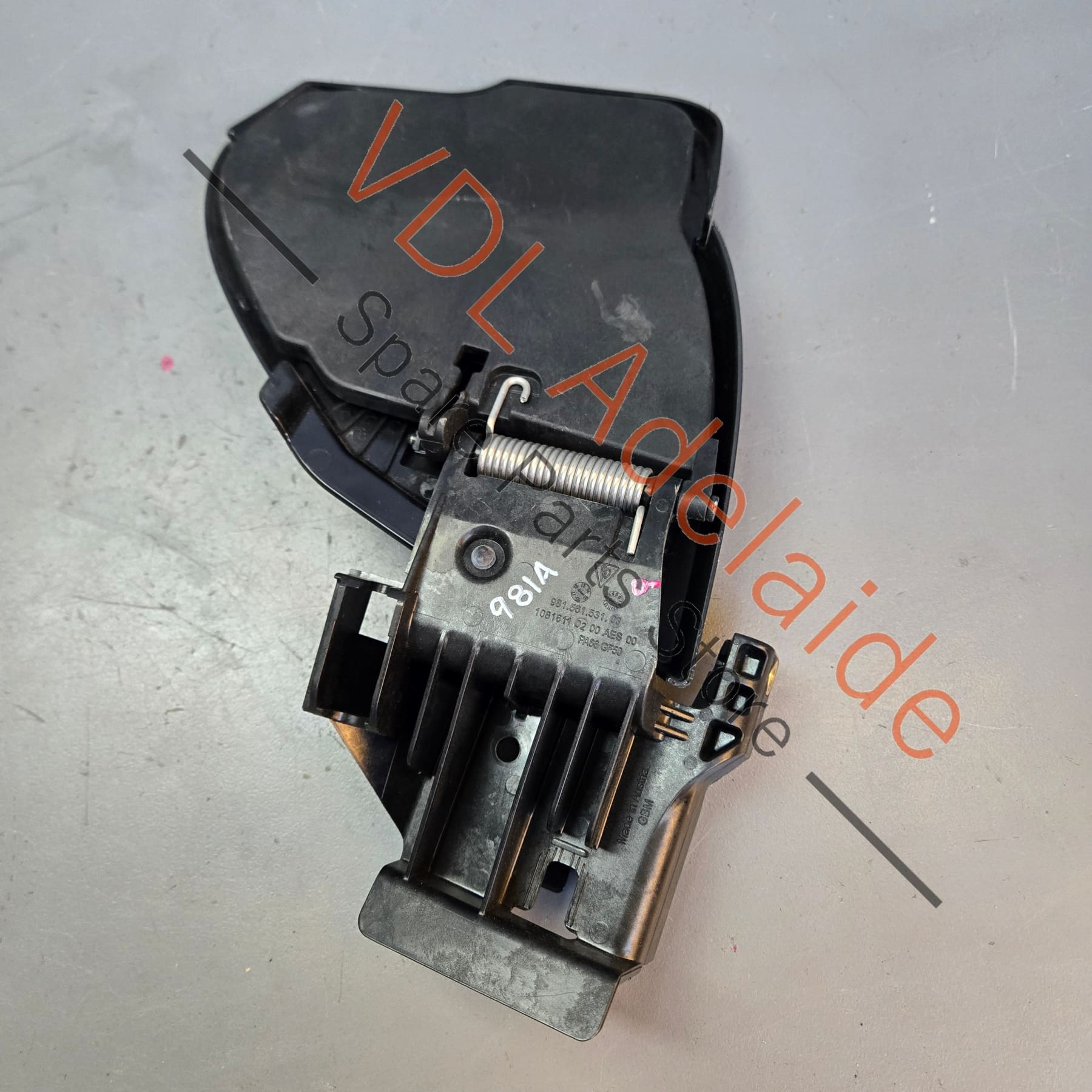 98156117506    Porsche Boxster 981 Convertible Roof Cover Flap LHS 98156117506 1E0