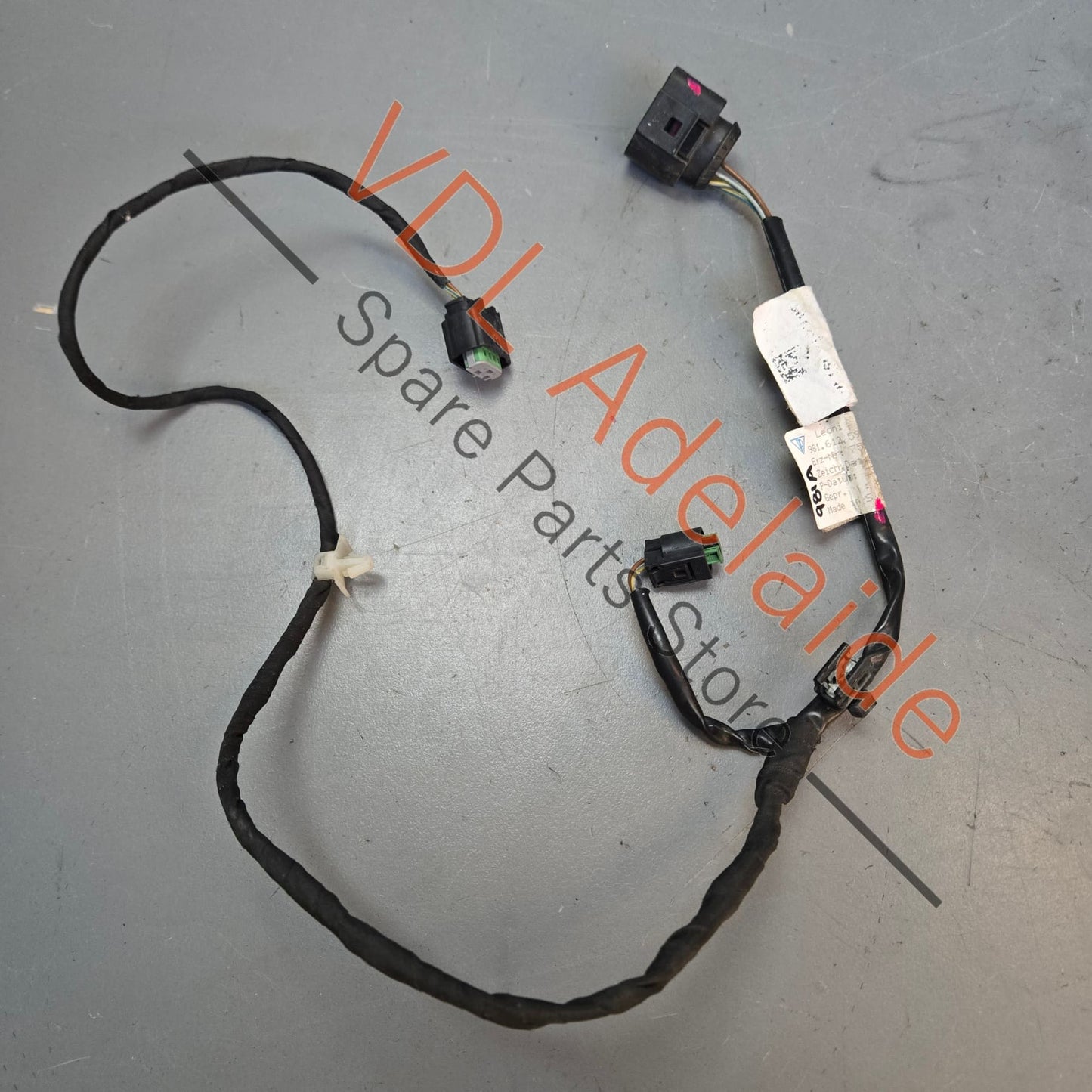98161259101 98161259103 Porsche Cayman Boxster 981 Front Bumper Wiring Harness Cable left or right side 98161259103