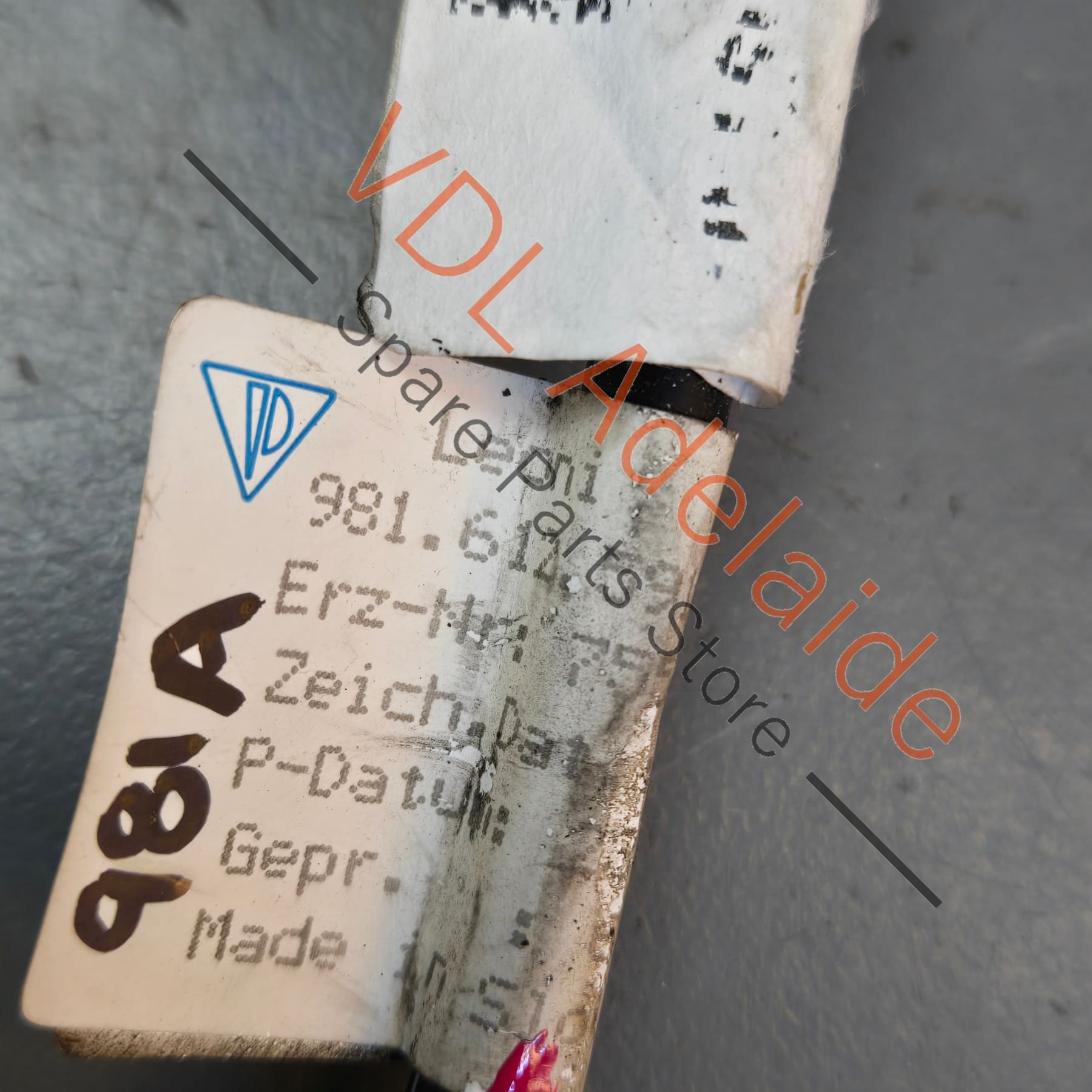 98161259101 98161259103   Porsche Cayman Boxster 981 Front Bumper Wiring Harness Cable left or right side 98161259103