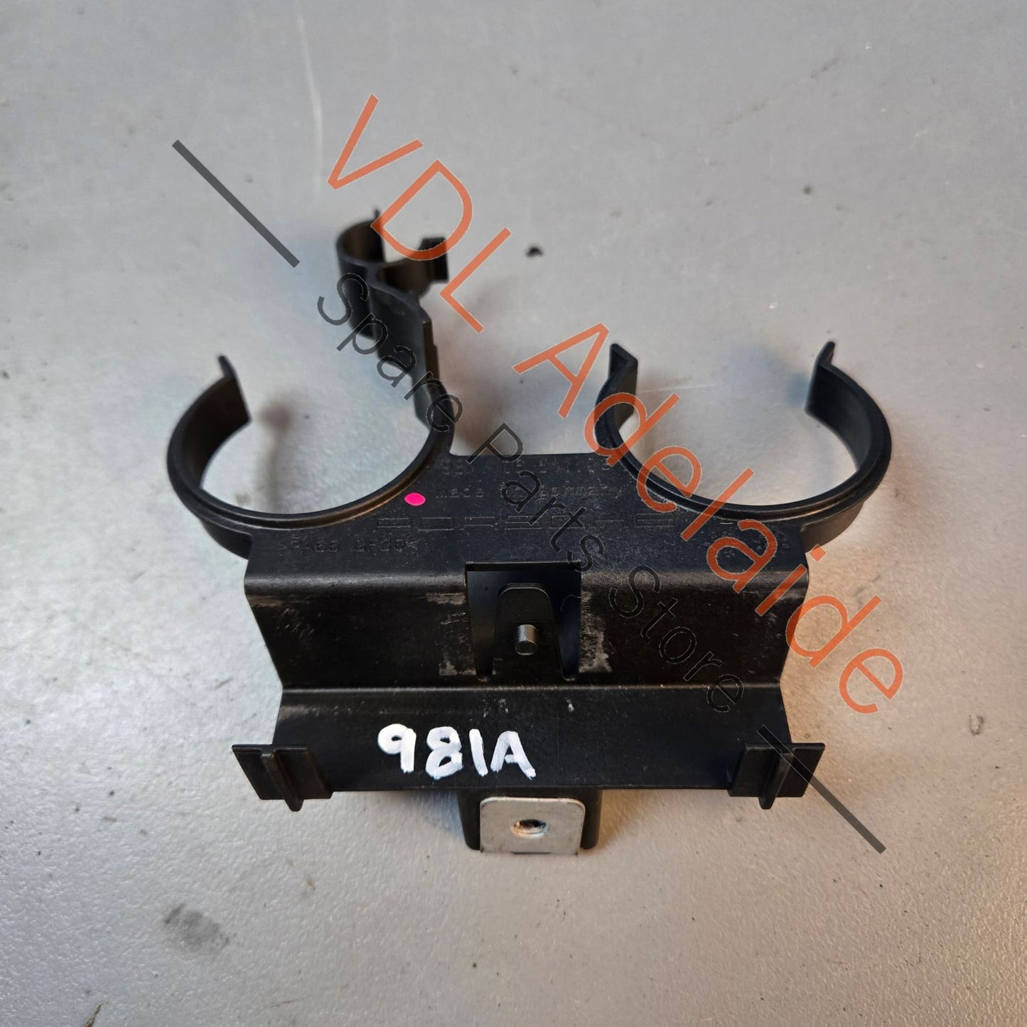 98110654103    Porsche Cayman Boxster Bracket for Coolant Pipe Under Floor 98110654103