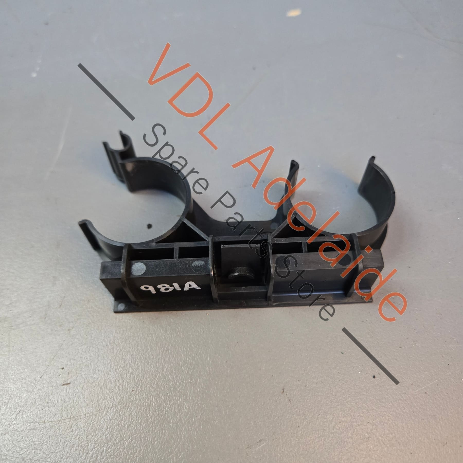 99110654001    Porsche 911 Cayman Boxster Bracket for Coolant Pipe Under Floor Tunnel 99110654001