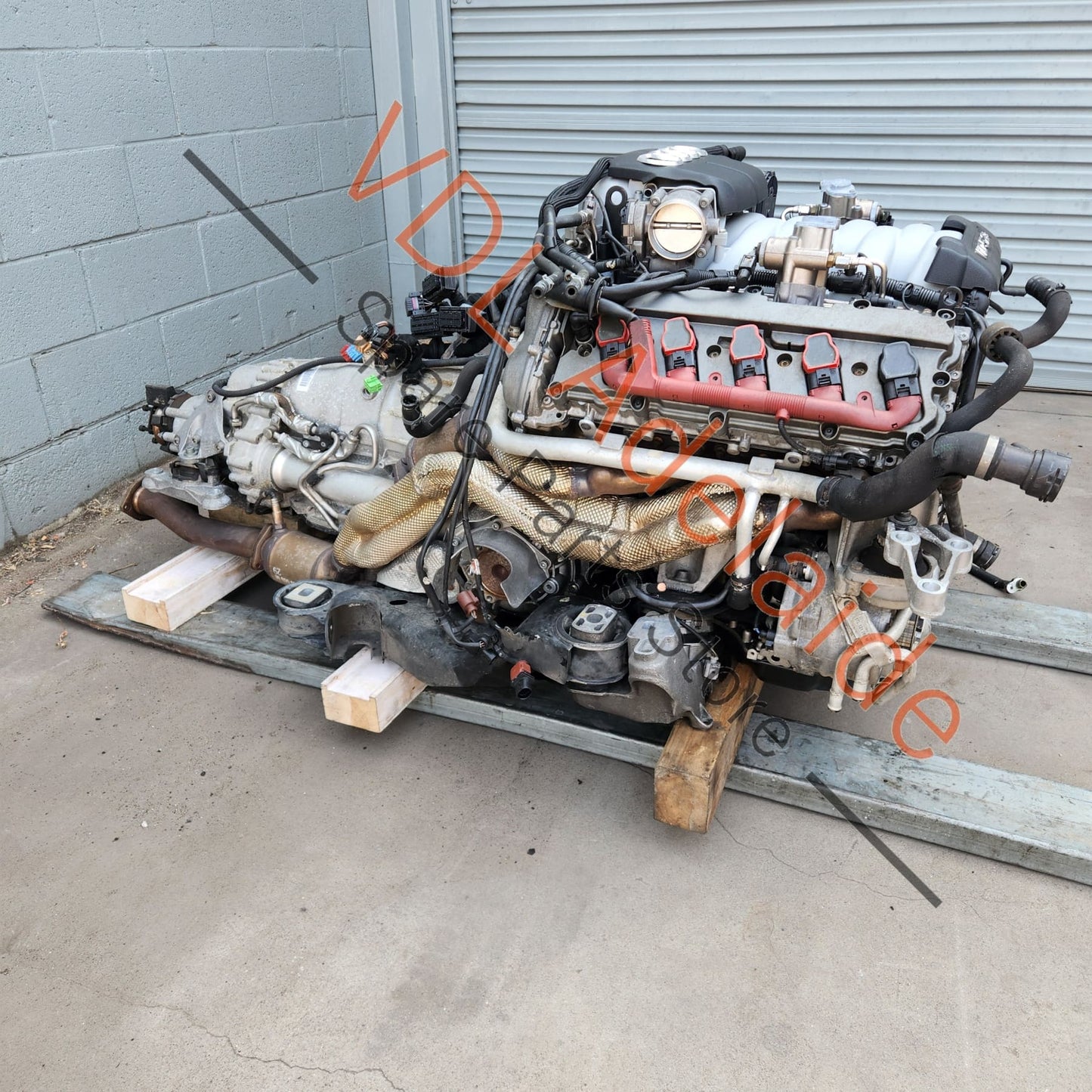 09E300038F Audi S8 6 speed Automatic Transmission Gearbox JLM 09E300038F 09E300038FX