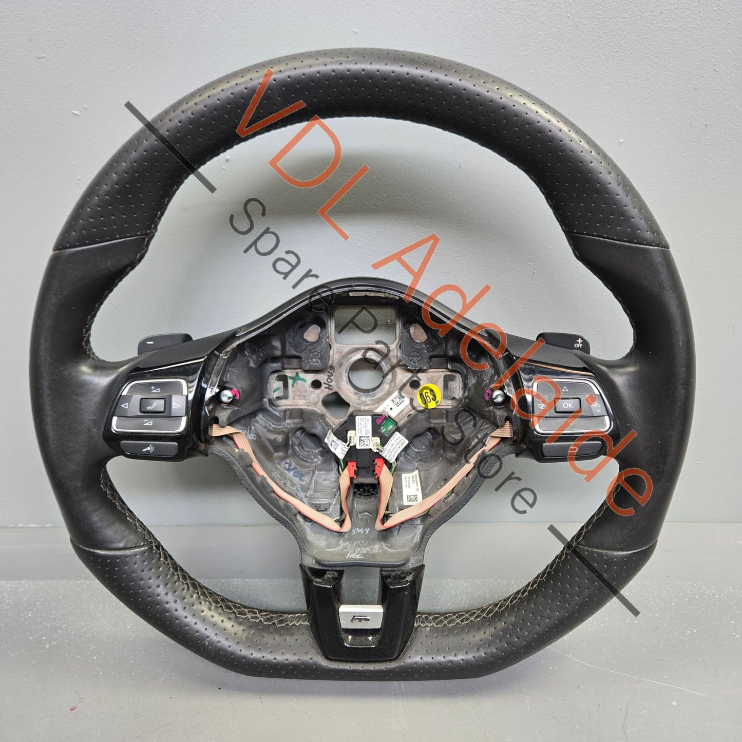 5K0419091AS VW Golf MK6 R Sport Steering Wheel Flat Bottom 5K0419091AS