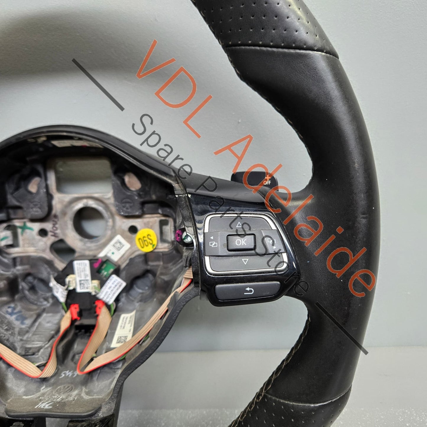 5K0419091AS VW Golf MK6 R Sport Steering Wheel Flat Bottom 5K0419091AS