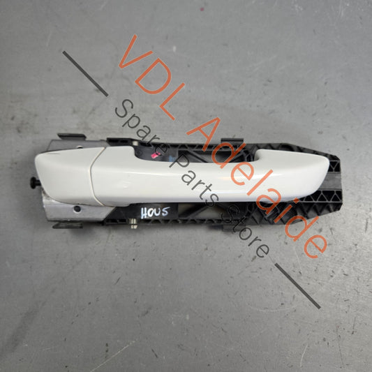 5N0837885H 1K8837206E   VW Golf MK6 Front Right Drivers Door Exterior Handle 5N0837885H 1K8837206E B4B4 Candy White (LB9A)