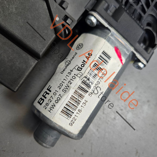 5K0959703D    VW Volkswagen Jetta Golf MK6 Rear Left Window Regulator Motor 5K0959703C 5K0959703CVW2 5K0959794