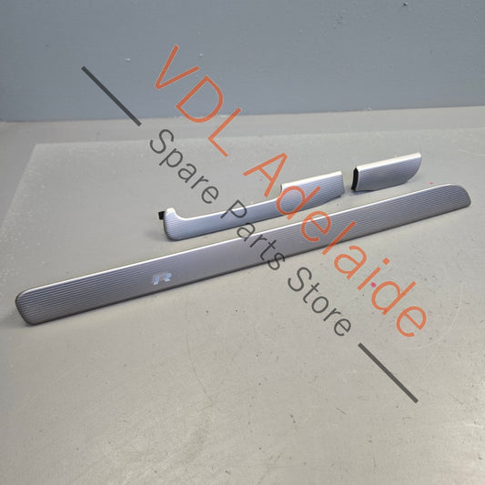 5K2858418CDV8    VW Golf R Mk6 Matt Aluminium Chrome Dashboard Dash Trim Insert Set for RHD 5K2858418C  DV8